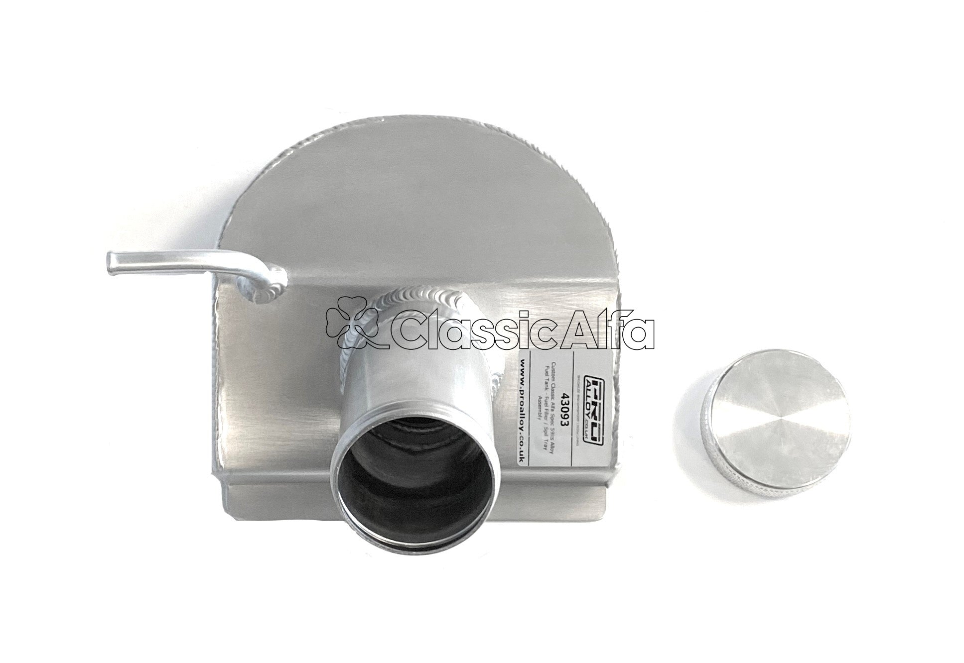 FL040/2 ALUMINIUM FUEL FILLER NECK
