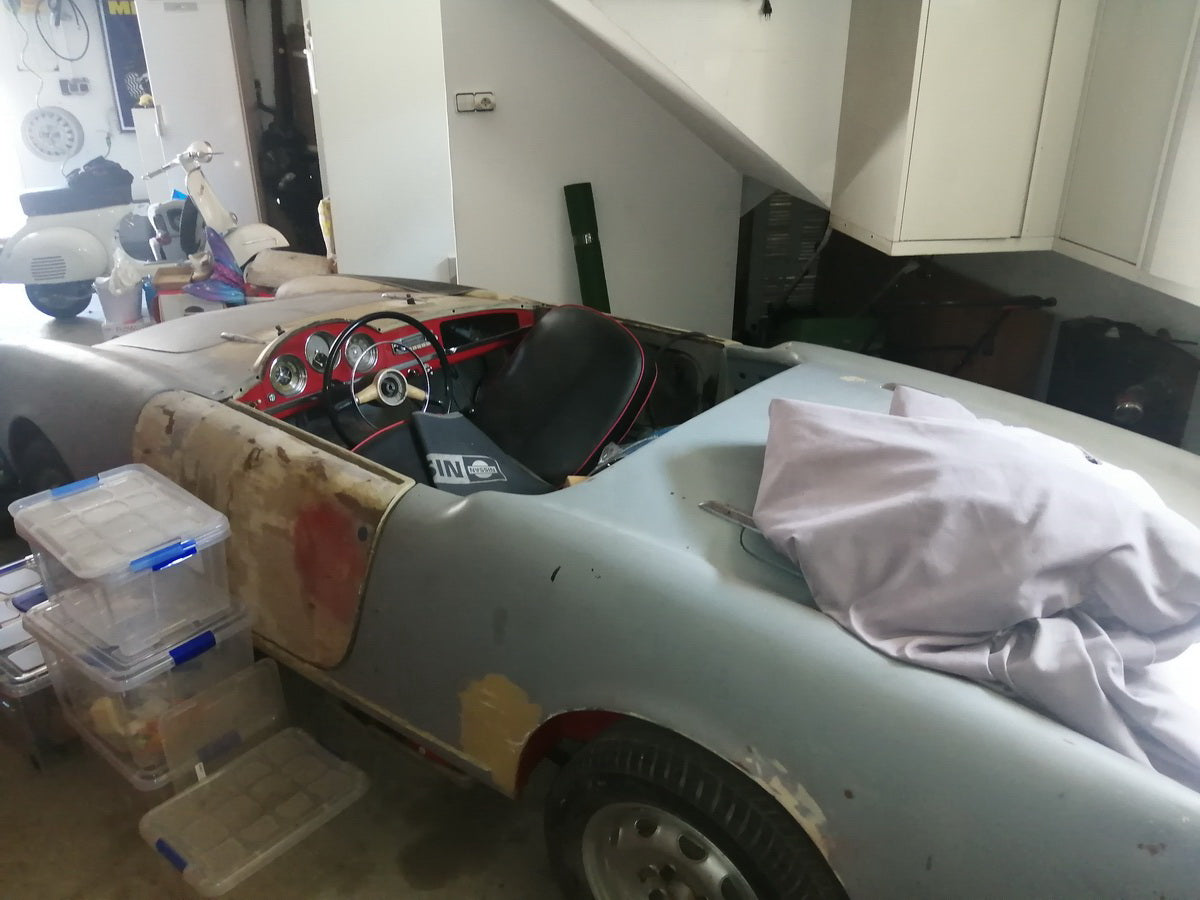 1958 GIULIETTA SPIDER 750D SWB  35,000 EURO