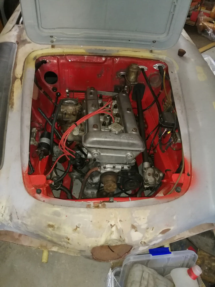 1958 GIULIETTA SPIDER 750D SWB  35,000 EURO