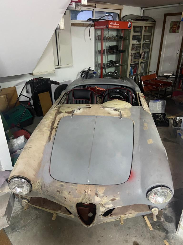 1958 GIULIETTA SPIDER 750D SWB  35,000 EURO