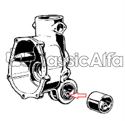 GB024 GEARBOX REAR MOUNTING BUSH 2ND SERIES