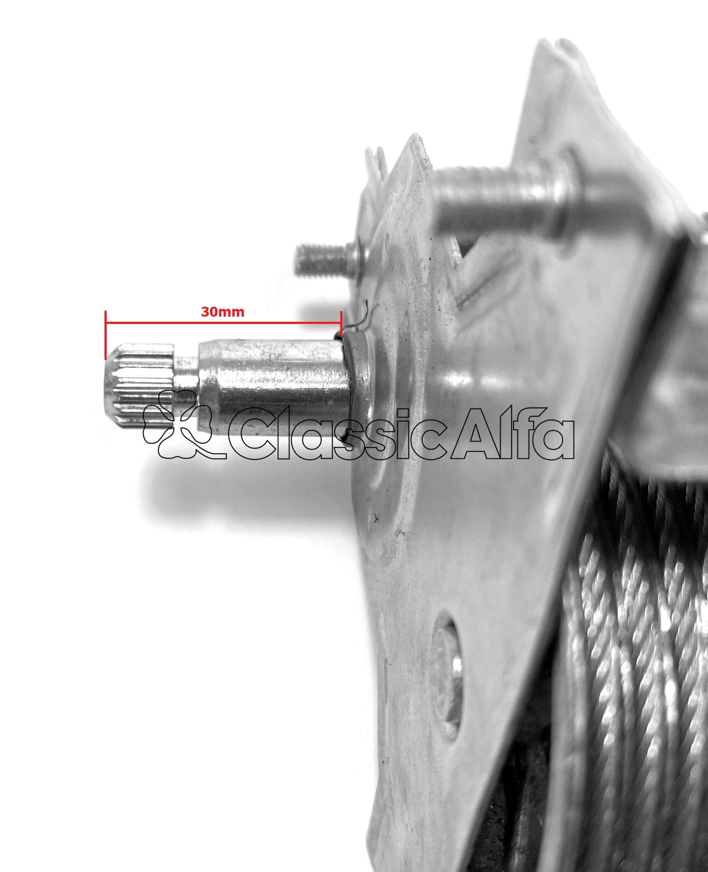 GL010 SPIDER 1970-74 CABLE WINDOW REGULATOR - RIGHT