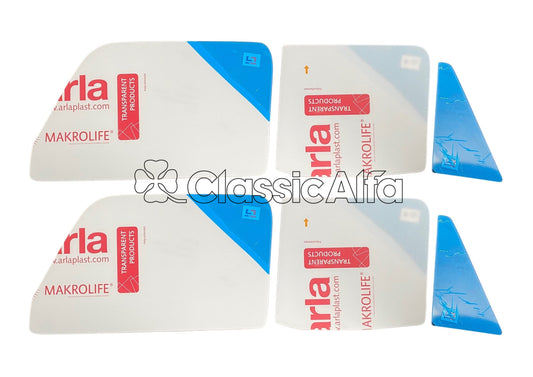 GL024 GIULIA SUPER LIGHTWEIGHT LEXAN SIDE WINDOW SET