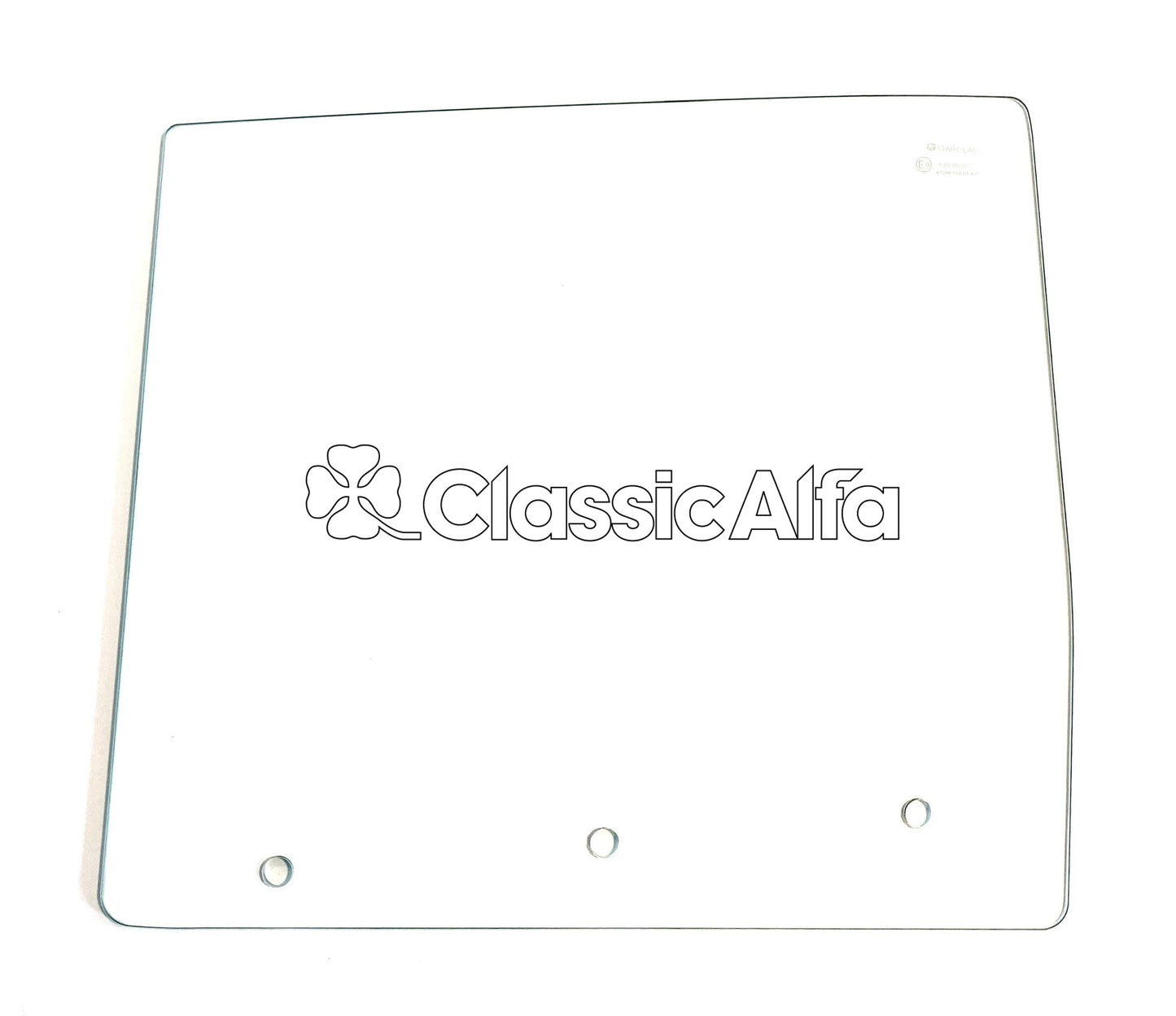 GL032 ROUNDTAIL SPIDER 1966-70 DOOR GLASS