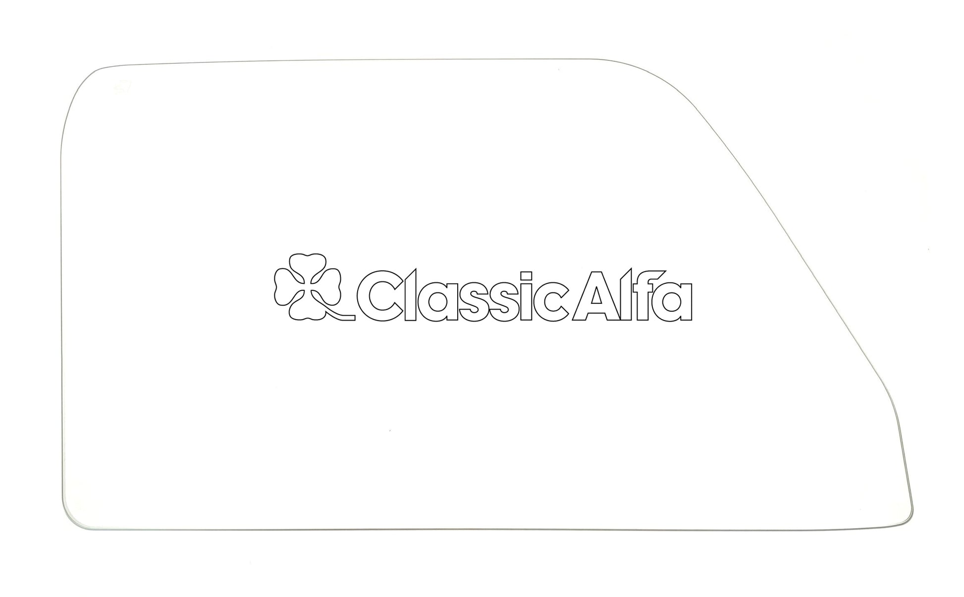 GL040 REAR DOOR GLASS LEFT GIULIA CLEAR