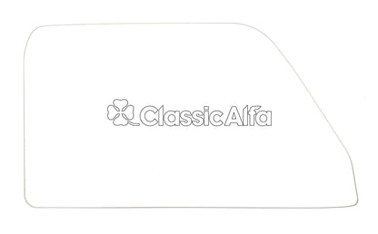 GL040 REAR DOOR GLASS LEFT GIULIA CLEAR