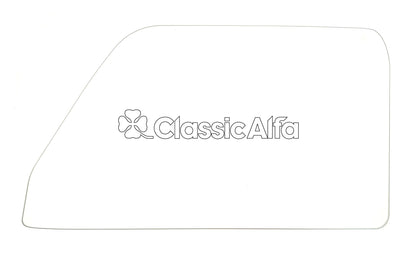 GL041 REAR DOOR GLASS RIGHT GIULIA CLEAR