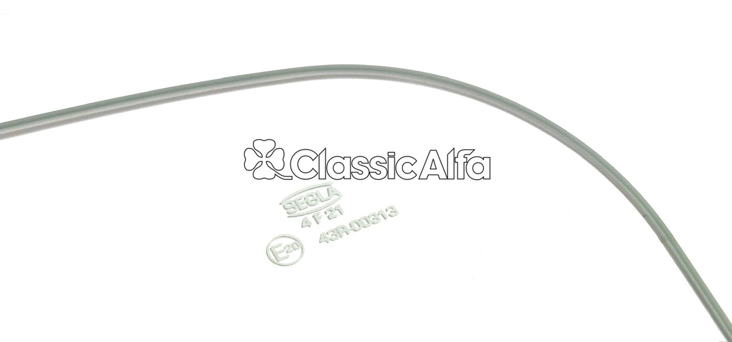 GL049 SPIDER DOOR GLASS 70-93 (CLEAR)