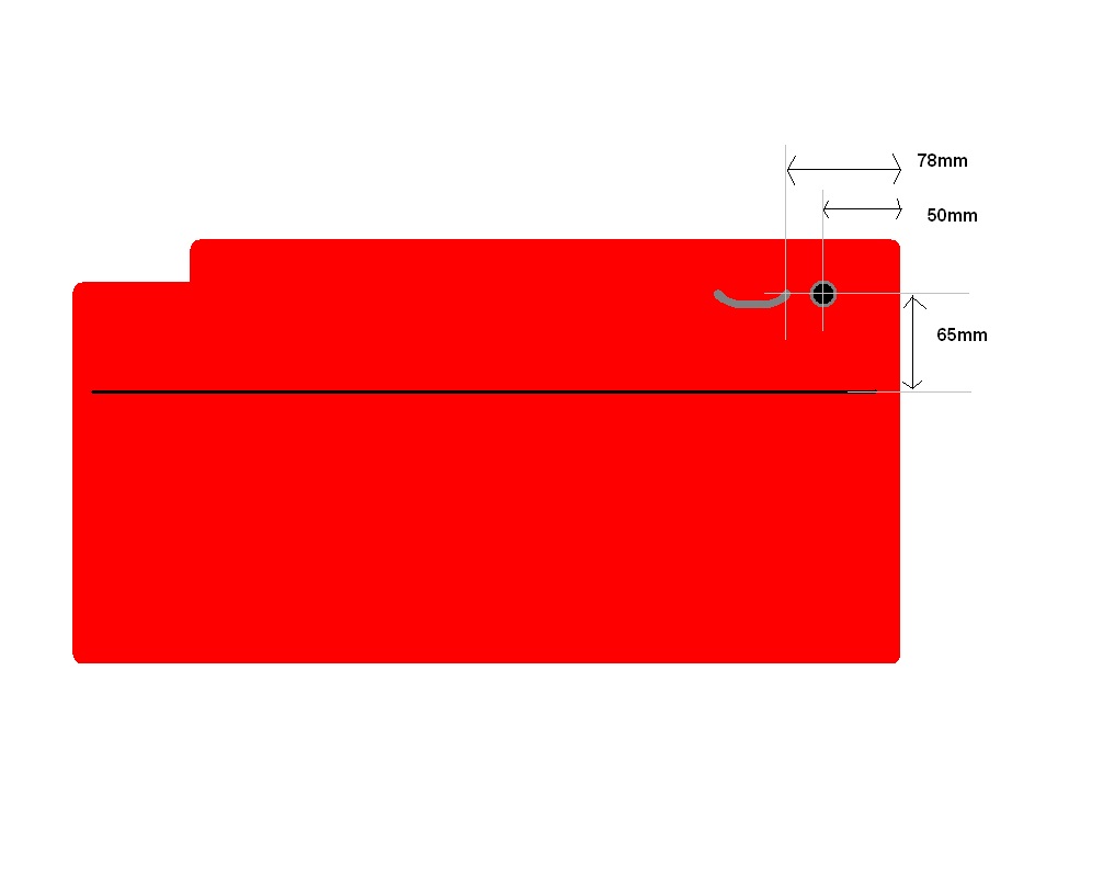 CH051 GTA DOOR HANDLE BUTTONS (ALSO GIULIETTA SS)