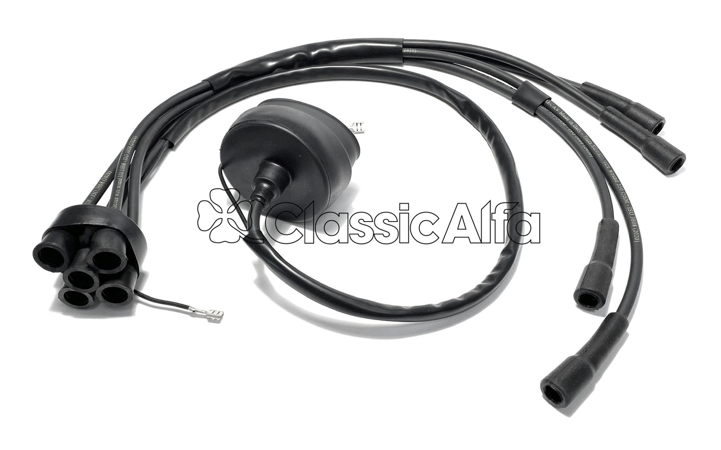 IG061 HT LEAD SET - LATE TYPE IN BLACK SILICONE