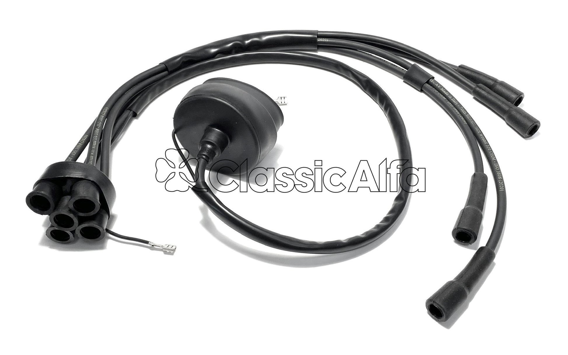 IG061 HT LEAD SET - LATE TYPE IN BLACK SILICONE