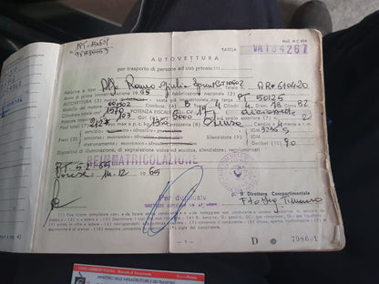 1965 SPRINT GT €43,000