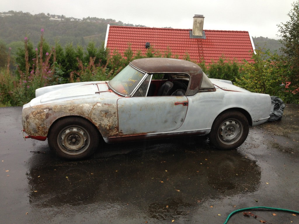 1963 GIULIA SPIDER PROJECT £5,900