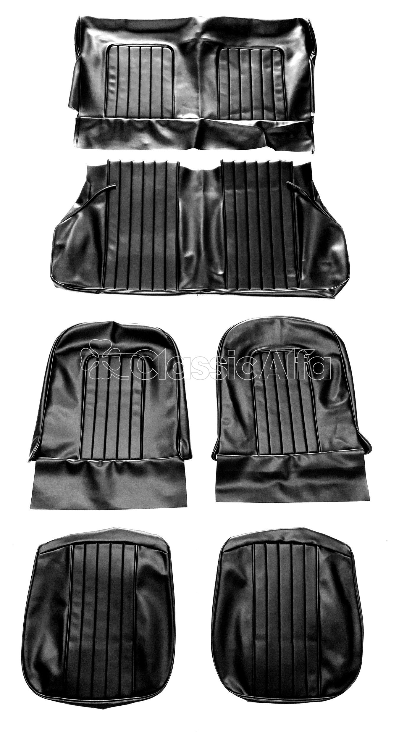 IN002/1 SPRINT GT SEAT COVERS SET - BLACK