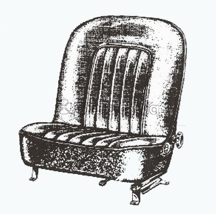 IN002 SPRINT GT FRONT SEAT COVER - BLACK