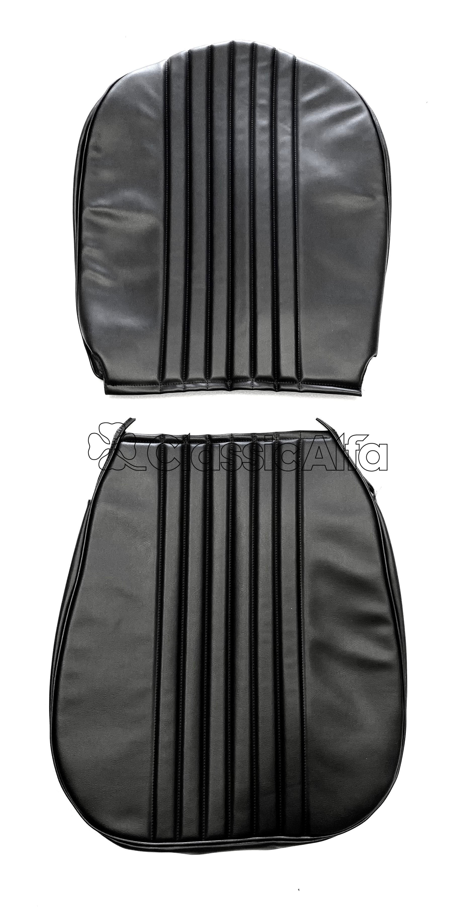 IN006/1 GT JUNIOR 1966-72 RIGHT FRONT SEAT COVER - BLACK
