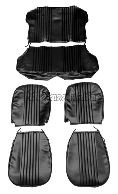 IN010/1 GT JUNIOR 1966-69 SET SEAT COVERS - BLACK