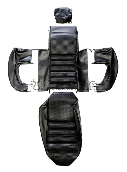 IN012/1 USA SPECIFICATION 1750 GTV MK 1 FRONT SEAT COVER -  BLACK