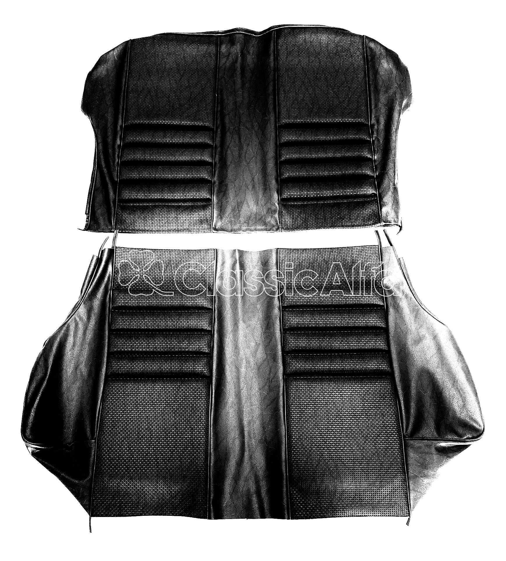 IN016 1750GTV MK 1 REAR SEAT COVER SET - BLACK