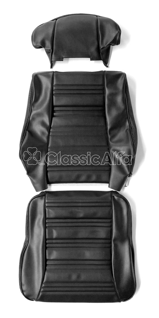 IN020 1750GTV MK 2 FRONT SEAT COVER - BLACK