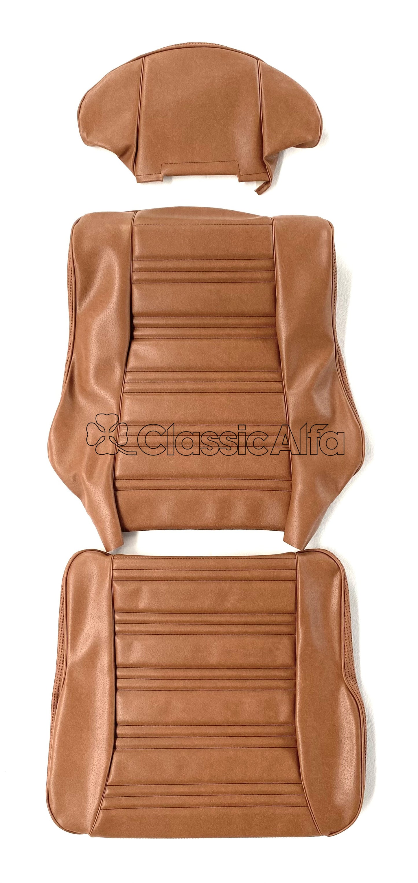 IN022 FRONT SEAT COVER 1750 GTV MK 2   - CINGHIALE  BROWN
