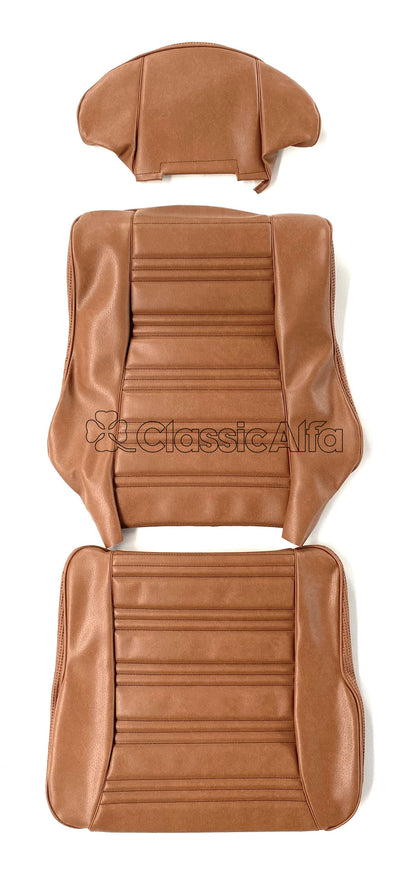 IN022 FRONT SEAT COVER 1750 GTV MK 2   - CINGHIALE  BROWN