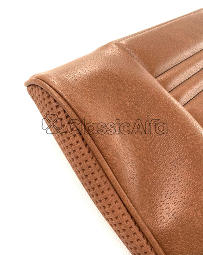 IN025 1750GTV MK 2 FULL SEAT COVER SET - CINGHIALE BROWN VINYL
