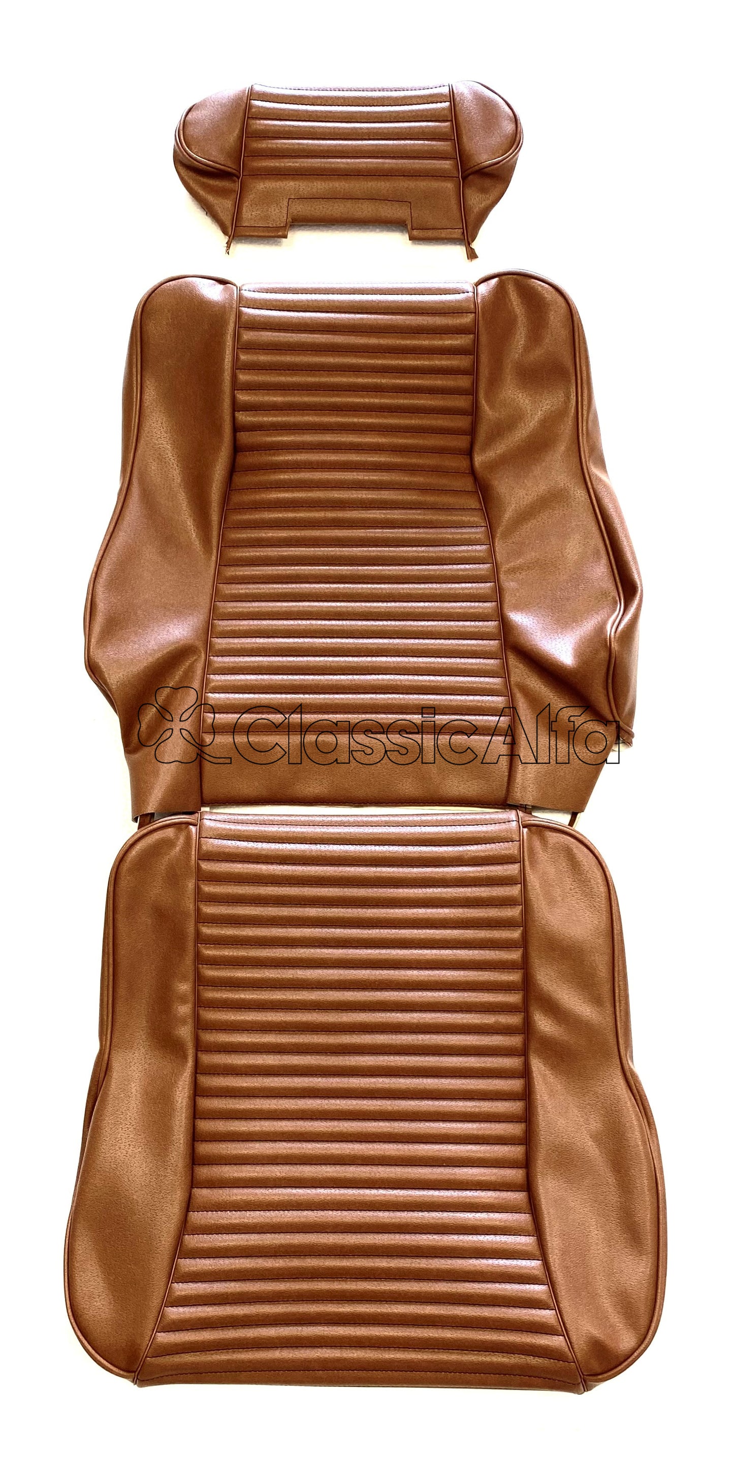 IN028 FRONT SEAT COVER 2000 GTV & GT JUNIOR 1972-77  - BROWN