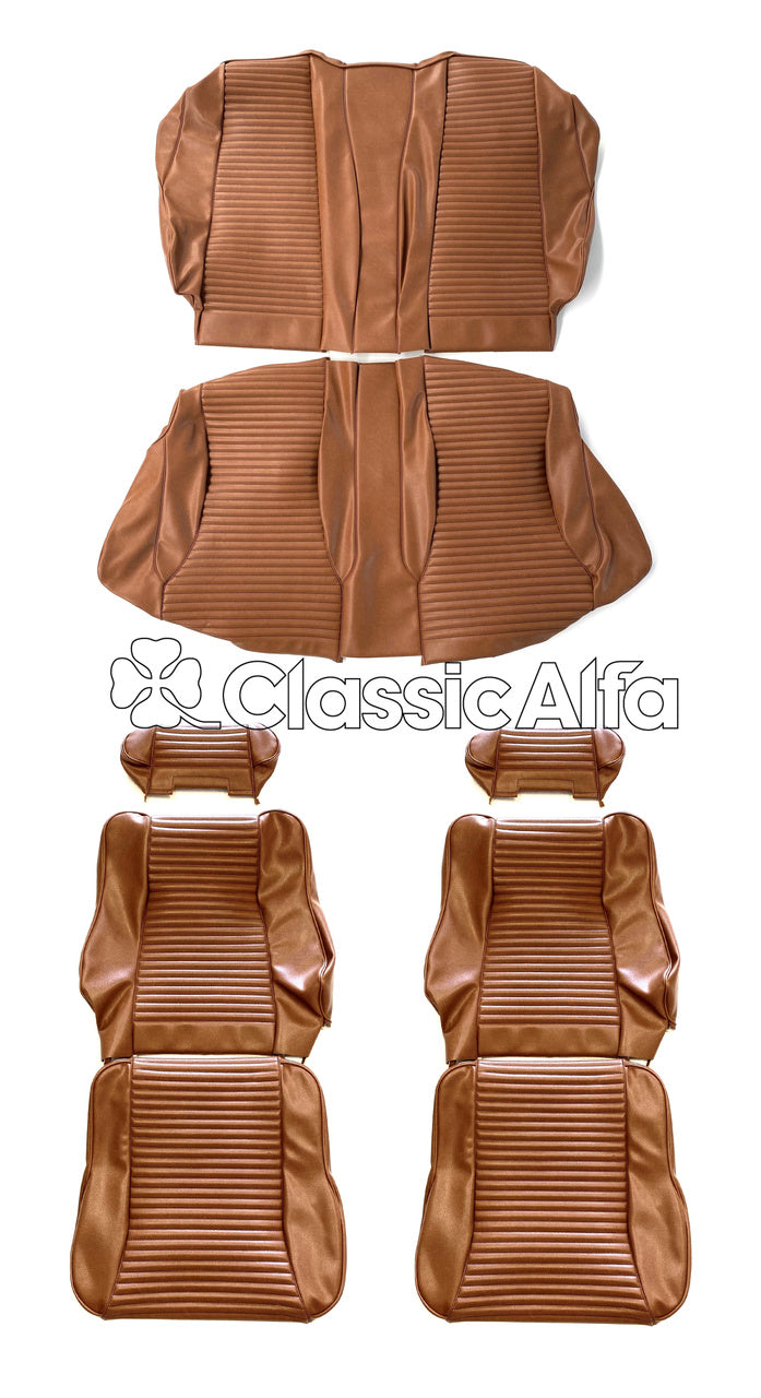 IN033 FULL SET SEAT COVERS 2000 GTV & GT JUNIOR 1972-77  - BROWN