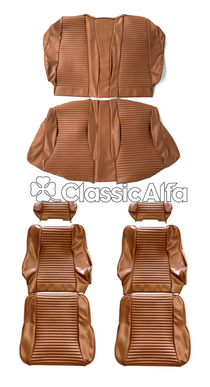 IN033 FULL SET SEAT COVERS 2000 GTV & GT JUNIOR 1972-77  - BROWN