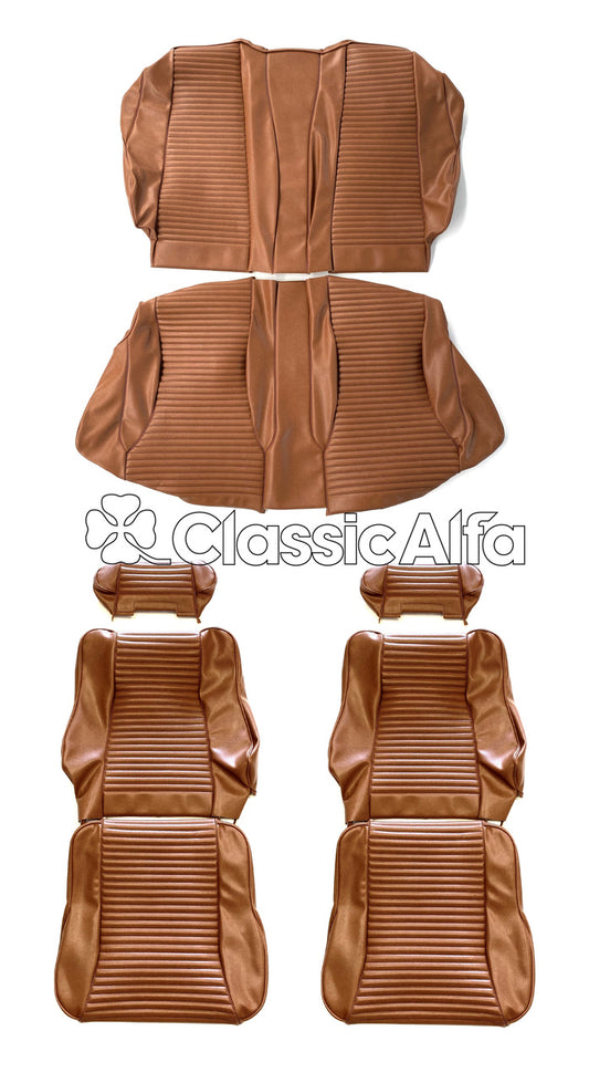 IN033 FULL SET SEAT COVERS 2000 GTV & GT JUNIOR 1972-77  - BROWN