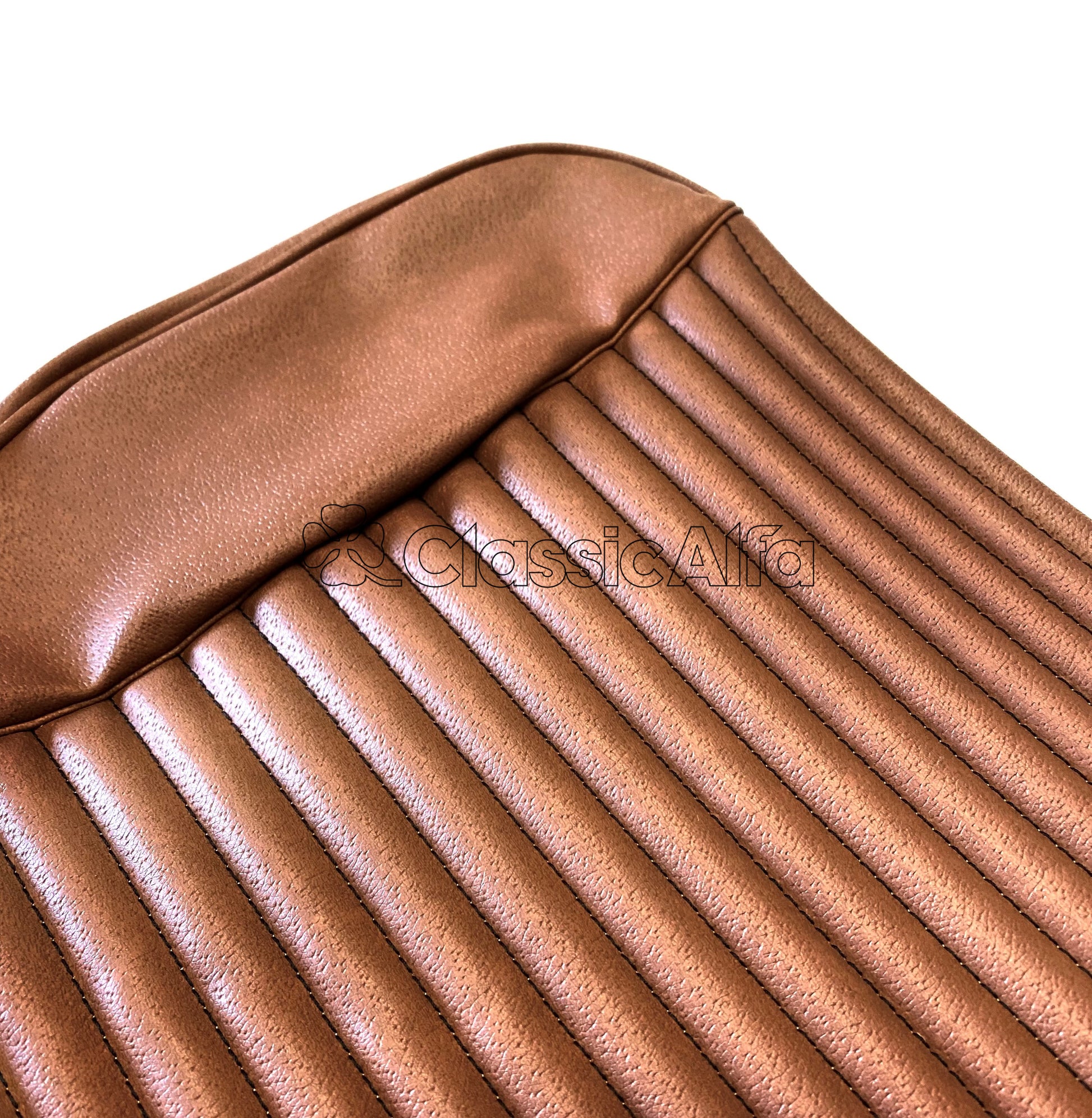 IN035/1 FRONT SEAT BASE COVER 2000 GTV & GT JUNIOR 1972-77  - BROWN (CINGHIALE)