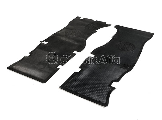 IN058/2 PAIR OF RUBBER FLOOR MATS FOR LHD GT JUNIOR - STANDING PEDALS