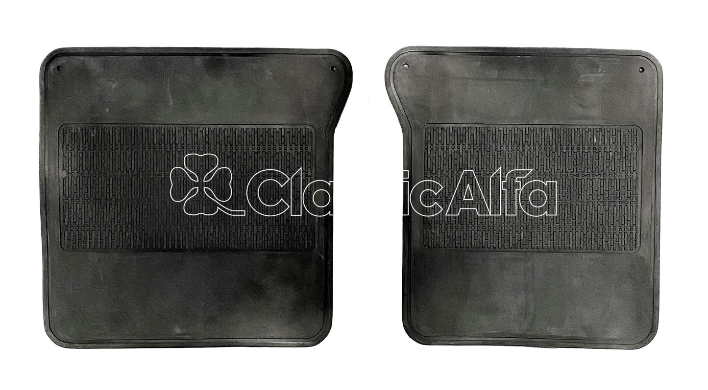 IN056/4 PAIR OF REAR HEEL MATS EARLY CARS SPRINT GT & GTC