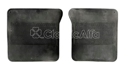 IN056/4 PAIR OF REAR HEEL MATS EARLY CARS SPRINT GT & GTC