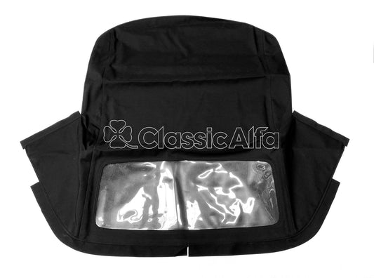 IN065 SOFT TOP - ROUNDTAIL SPIDER 1966-69 - BLACK