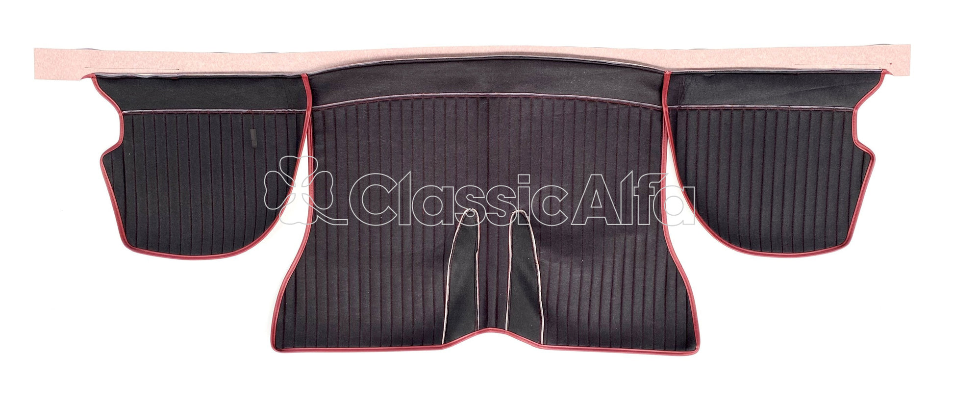 IN069/1 REAR SHELF VINYL COVER ROUNDTAIL SPIDER BURGUNDY