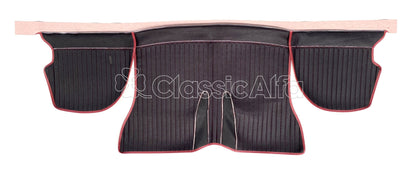 IN069/1 REAR SHELF VINYL COVER ROUNDTAIL SPIDER BURGUNDY