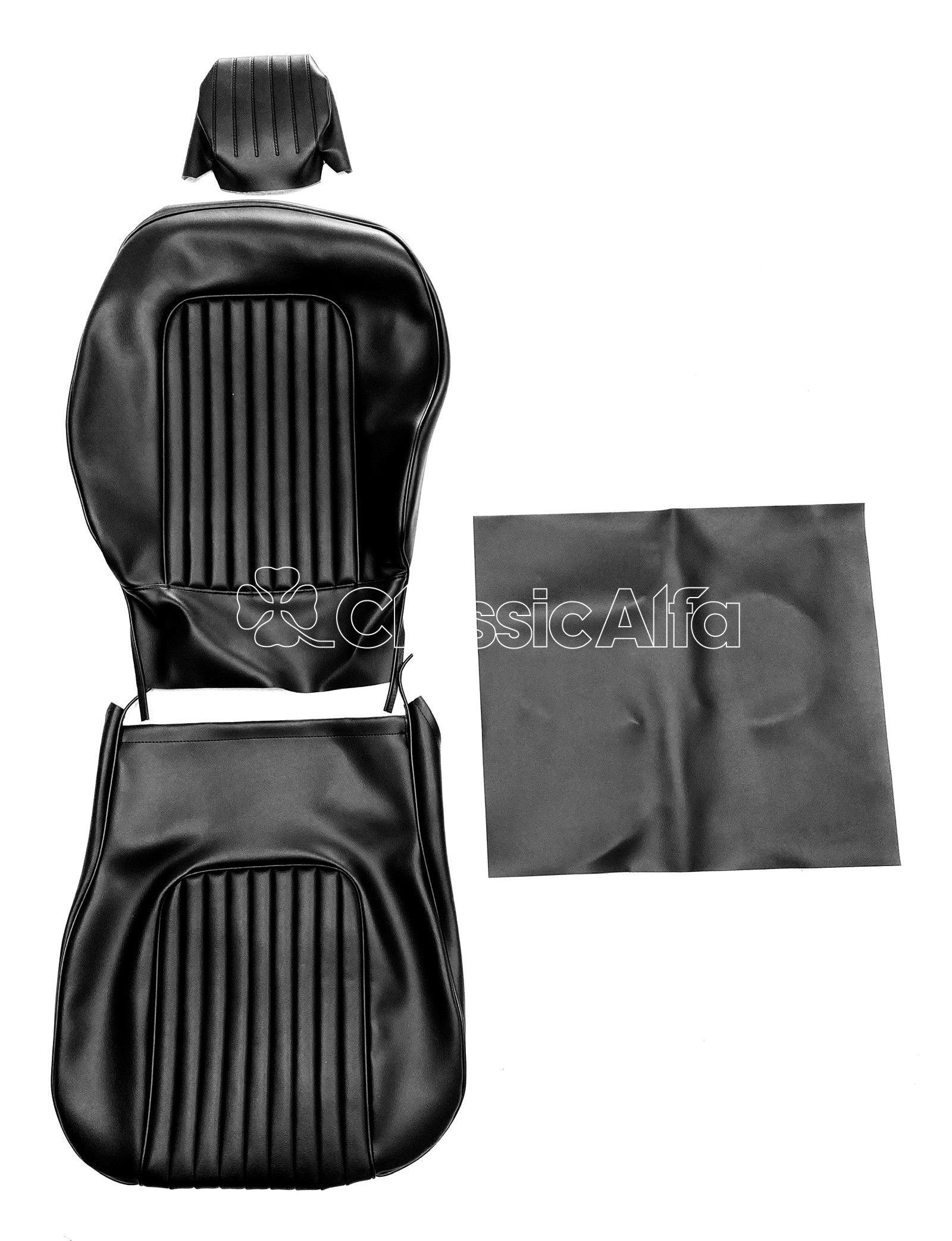 IN081/1 ROUNDTAIL SPIDER USA SEAT COVER - BLACK