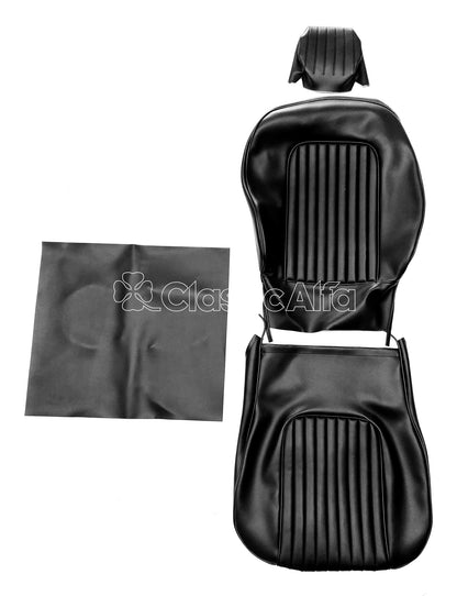 IN083 SPIDER SEAT COVER 1970-78 - BLACK