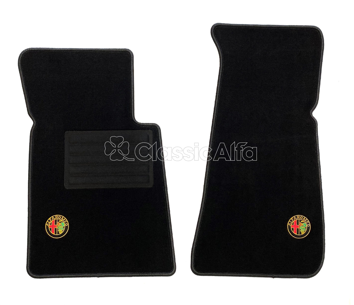 IN096 SPIDER 1985-93 OVERMATS - BLACK CARPET