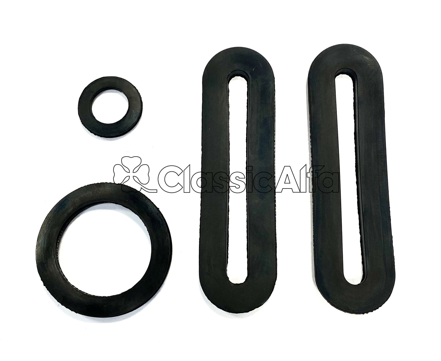 IN113 SET OF PEDAL APERTURE FINISHING RUBBERS - FOR CARPET SET