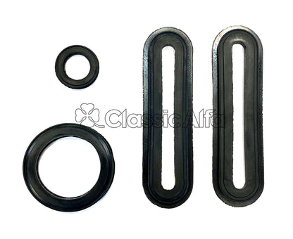 IN113 SET OF PEDAL APERTURE FINISHING RUBBERS - FOR CARPET SET
