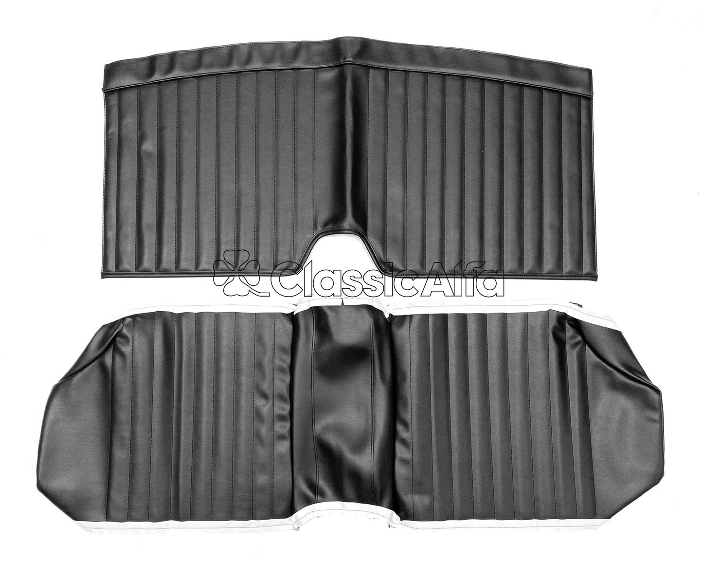 IN117 SPIDER REAR SEAT AREA COVER 1970-78 - BLACK