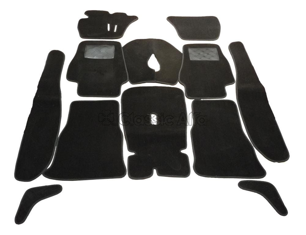 IN124/1 GIULIA SALOON CARPET SET - LEFT HAND DRIVE STANDING PEDALS