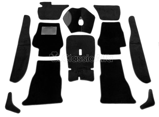 IN124 GIULIA SALOON CARPET SET - LEFT HAND DRIVE HANGING PEDALS
