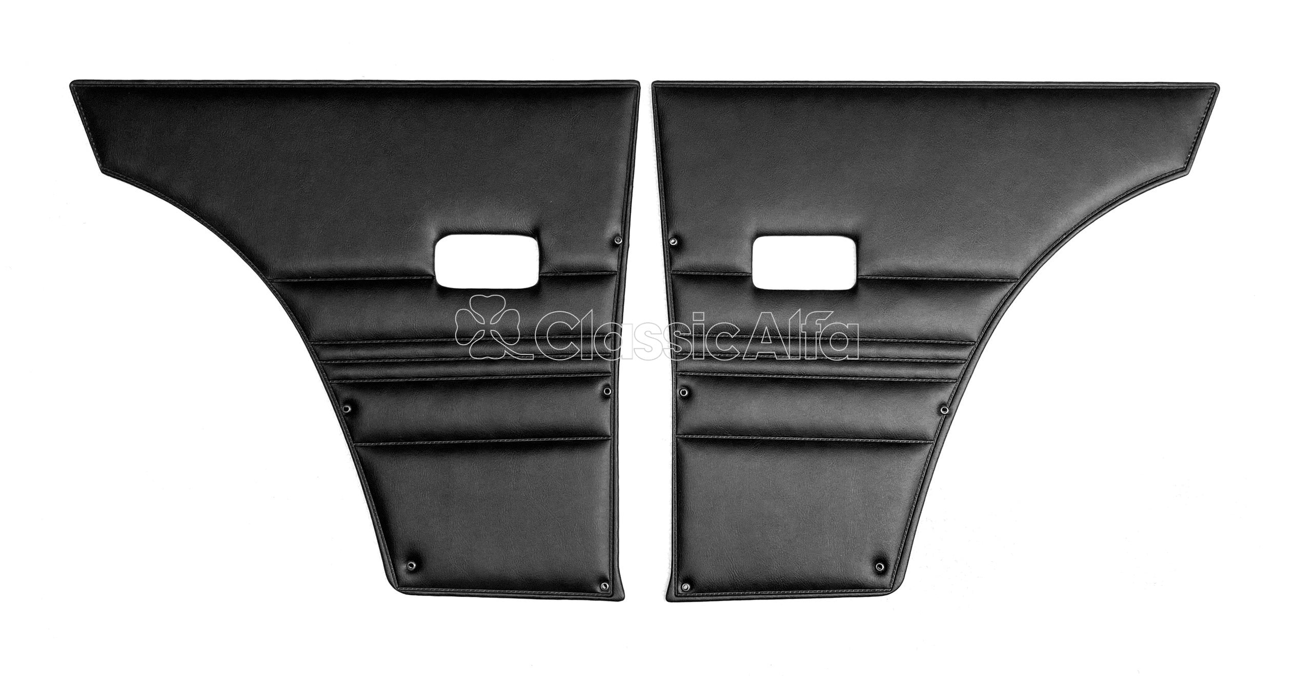 IN133 2000 GTV REAR SIDE TRIM PANEL - PAIR - BLACK – Classic Alfa