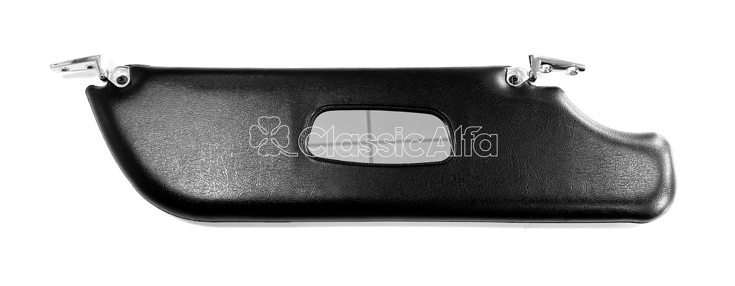 IN143/1 SPIDER SUN VISOR CHROME SUPPORTS WITH MIRROR 1966-89