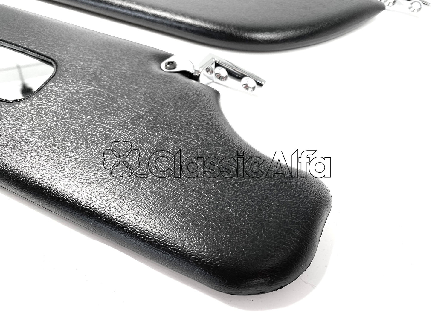 IN143 SPIDER SUN VISOR CHROME SUPPORTS 1966-89 - PAIR 