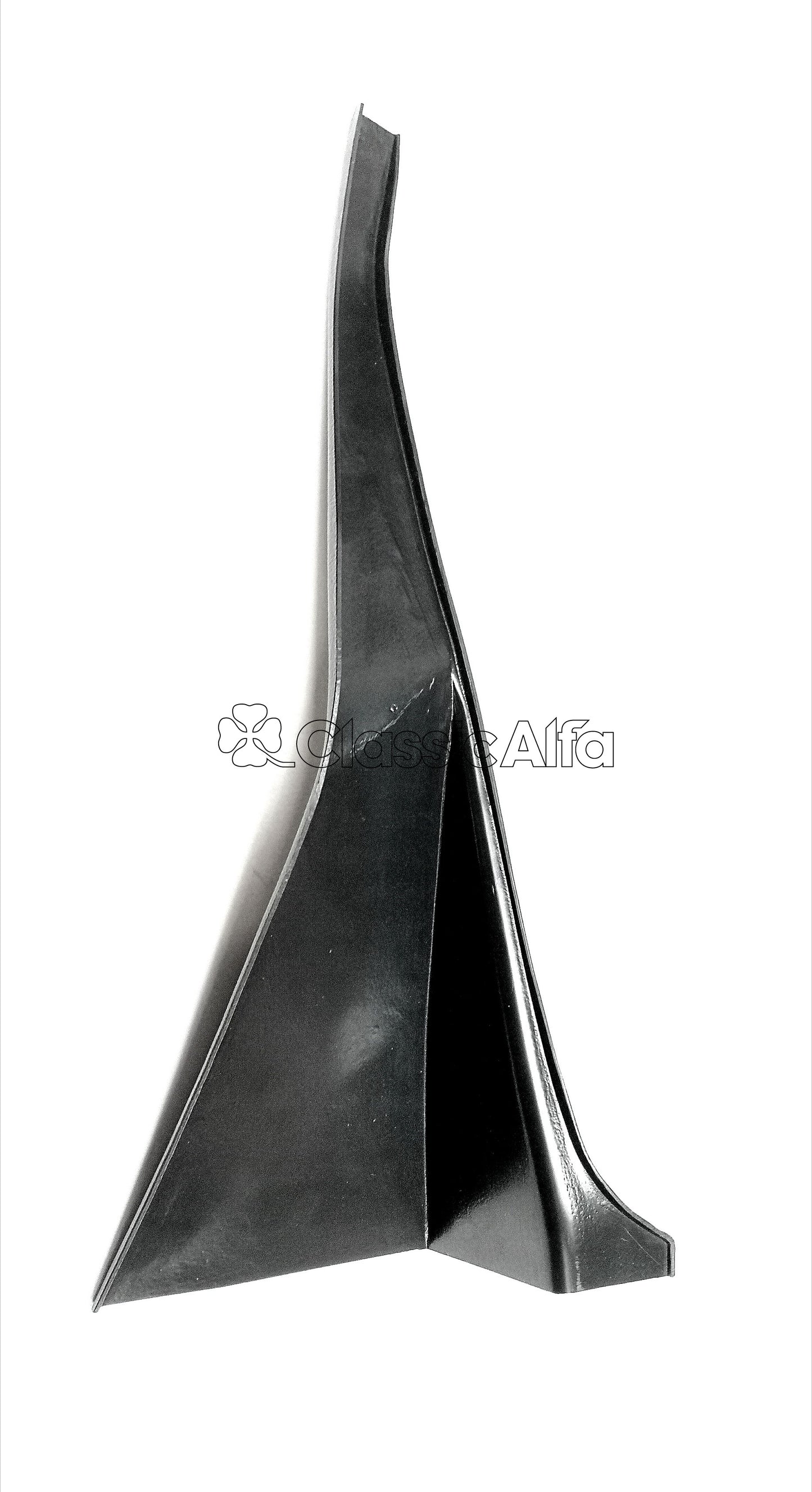 IN144 SPIDER 1970-87 RIGHT B-POST TRIM PANEL - BLACK